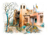 Santa Fe Sketchbook - An Artist's View of the City by Marilee Nielsen