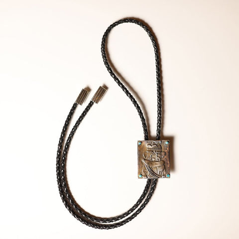 Catherine Maziere Bolo Tie Thunder Kachina