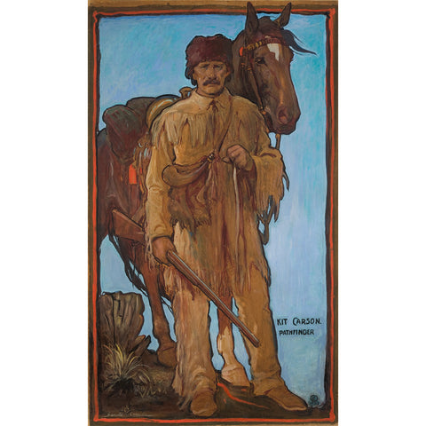 Gerald Cassidy Fine Art Print "Kit Carson"
