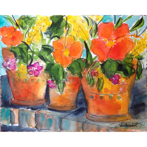 Sandy Vaillancourt, "Flowers on the Portal II" | FRAMED PRINT