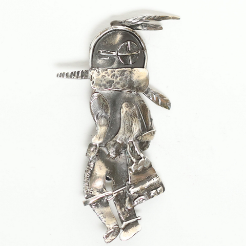 Catherine Maziere "Hummingbird Kachina" Pin / Pendant