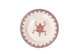 Mimbreño Bread & Butter Plate - "Lizard" Design