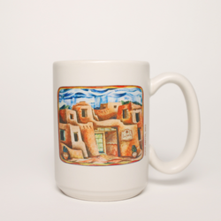 Tony Abeyta's La Fonda Mural Mug