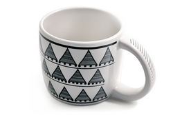 Cliff Dweller Mug, Ancestral Puebloan "Rain" Design
