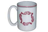 Mimbreño Mug -"Four Fish" Design 15oz