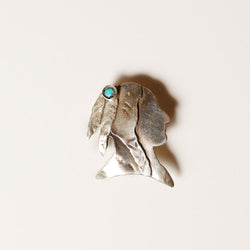 Catherine Maziere Indian Head Pin / Pendant