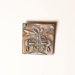 Catherine Maziere Koshare / Clown Kachina Pin / Pendant