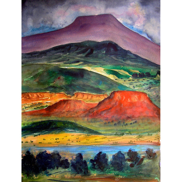 Sandy Vaillancourt, "Abiquiu Bliss" | FRAMED PRINT