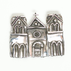 Catherine Maziere "St. Francis Cathedral" Pin / Pendant