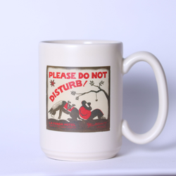 La Fonda's "Do Not Disturb" Logo Mug