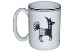 Mimbreño Mug -"Dog" Design 15oz