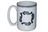 Mimbreño Mug -"Four Fish" Design 15oz